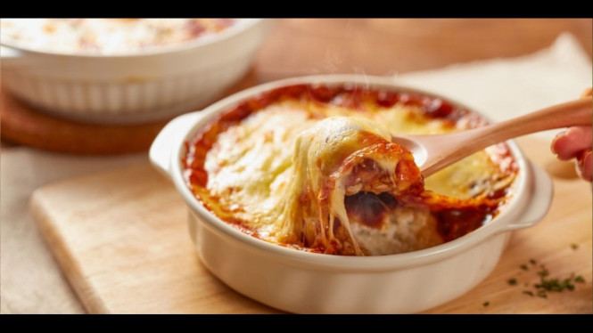 Kentang kukus saus bolognese, ide menu makan