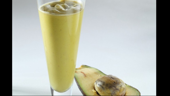 Jus alpukat susu kedelai minuman sehat