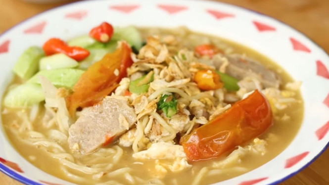 Mie godog hangat cocok disantap saat hujan