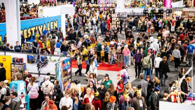 Suasana dan keseruan Comic Con