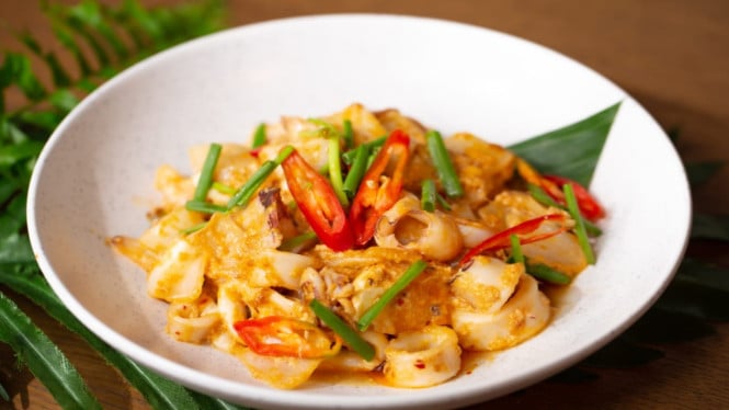 Resep honey butter squid manis gurih