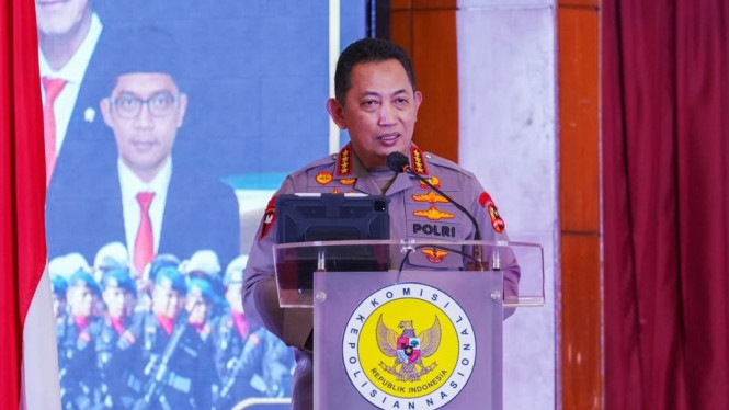 Kapolri Listyo Sigit Prabowo.
