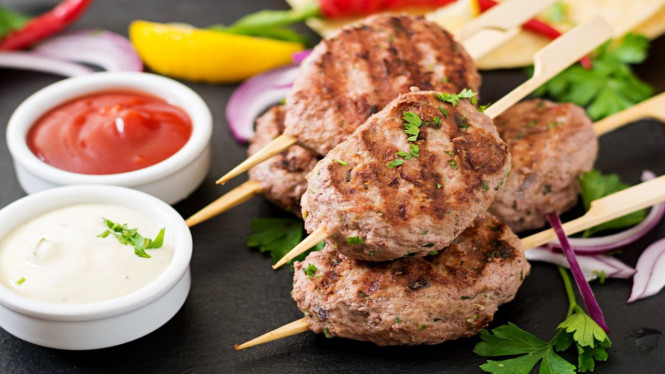 Perpaduan tekstur lembut dan daging juicy