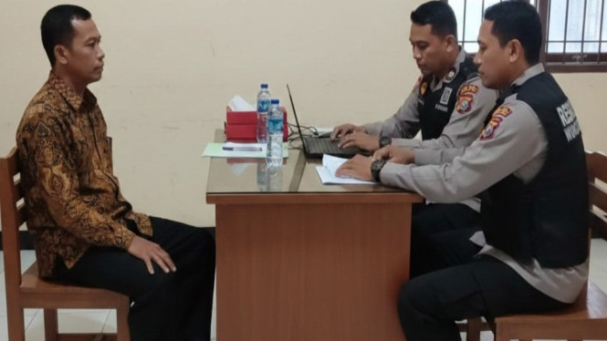 Ilustrasi pemeriksan polisi