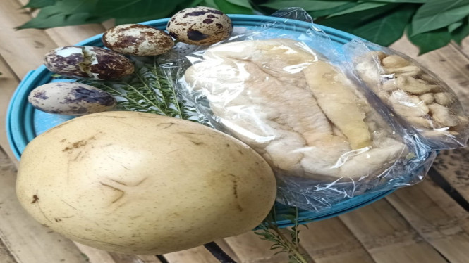 Menu kering MBG SPPG Sumberanyar hari ini
