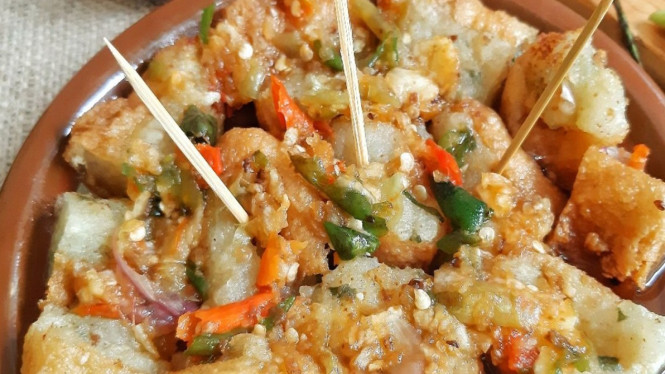 Resep tahu aci gejrot yang manis, pedas, dan asam