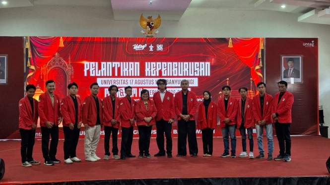 Pelantikan BEM dan MPM Untag Banyuwangi Periode 2026-2027