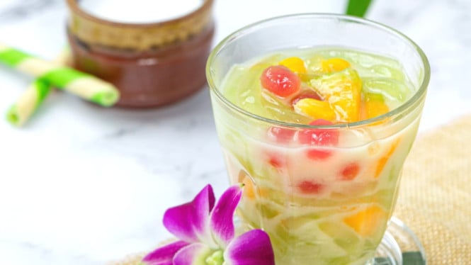 Resep praktis es teler rendah kalori untuk temani buka puasa