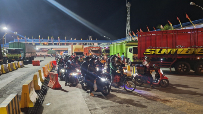 Pelabuhan Gilimanuk pada Jumat, 13 Maret 2026