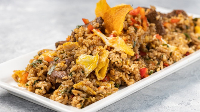 Nasi goreng bulgogi homemade dengan rasa yang mewah