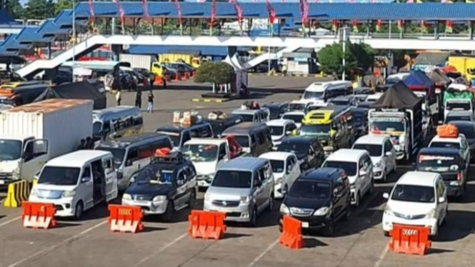 Kondisi Traffic di Pelabuhan Gilimanuk 13 Maret 2026