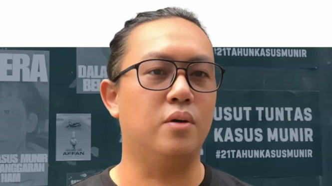 Aktivis KonstraS Andrie Yunus alami serangan air keras.