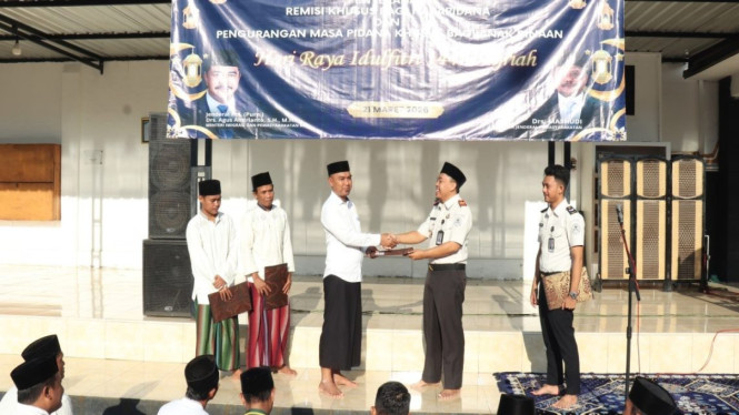 Penyerahan Remisi Lebaran