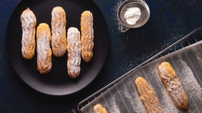 Resep biskuit lady finger, mudah dibuat