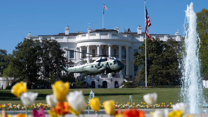 Gedung Putih Amerika Serikat.