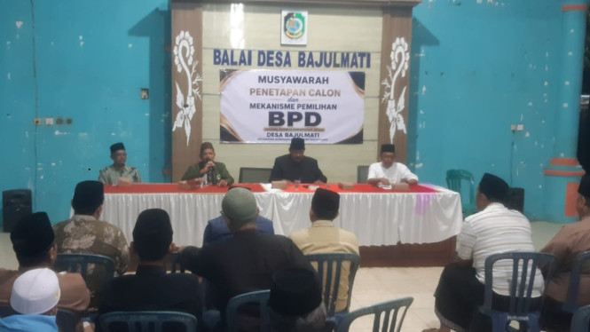 Musyawarah penetapan calon & mekanisme pemilihan BPD Bajulmati