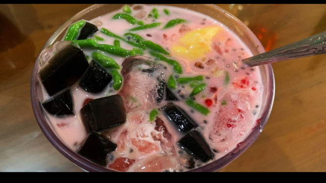 Es cendol sagu mutiara untuk ide jualan