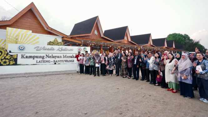 Koperasi Nelayan Merah Putih (KNMP) Lateng Banyuwangi menjadi best practice delegasi ASEAN ID Blue.