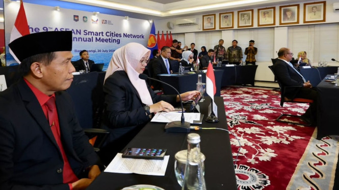 Delegasi Indonesia dalam Asean Smart Cities Network (ASCN)