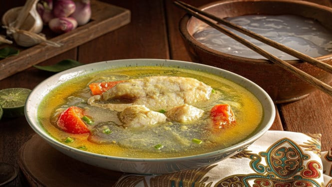Resep Papeda Ikan Kuah Khas Papua