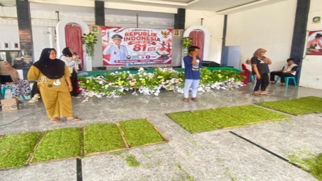 Lomba eler tembakau Desa Sidowangi, Wongsorejo, Banyuwangi, Jawa Timur
