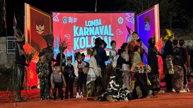 Karnaval kolosal yang digagas Pemdes Alasbuluh, Wongsorejo, Banyuwangi, Jawa Timur