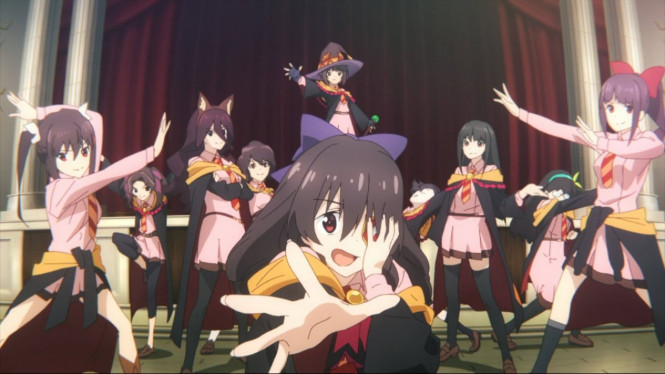 Adegan dalam film KONOSUBA – An Explosion on This Wonderful World!