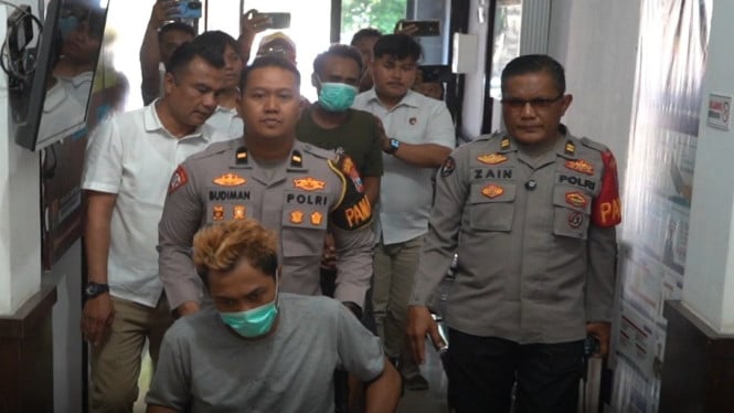 Muhammad Nurhapi diamankan polisi dalam kasus pencurian Yamaha NMAX di Kota Probolinggo.