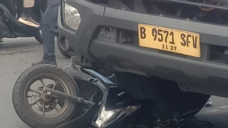 Tragis! Truk Pertamina Seret Pemotor di Dramaga, Korban Tewas