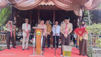 Ketua Kwarcab Bogor Agus Ridho Hadiri Kemah Persahabatan, Tegaskan Peran Penting Santri