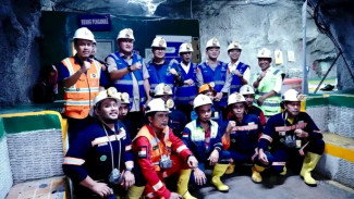 Kunjungi Tambang Emas PT Antam UBPE Pongkor, Rudy Susmanto Ajak Jaga Kelestarian Alam