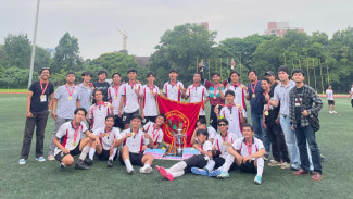 Tim Sepak Bola FH Unpak Juara 1 Piala Djokosoetono 2025, Taklukan Universitas Pelita Harapan 3-0