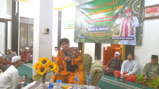 Peringati Maulid Nabi Muhammad SAW di Kampung Blok Parigi, Warga Padati Masjid Al-Ikhlas