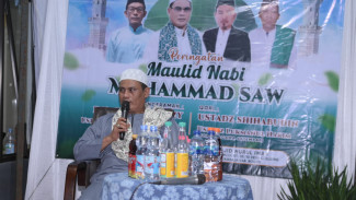 Ratusan Warga Hadiri Peringatan Maulid Nabi di Masjid Nurul Iman RT 05 RW 10 Desa Cijujung