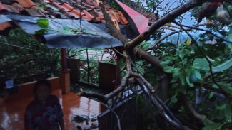 Gunung Bunder 2 Diterjang Cuaca Ekstrem, Puluhan Rumah Terdampak