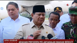 Presiden Prabowo Panggil Menteri Bahas Perbaikan Program Makan Bergizi Nasional