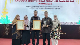 JDIH Kabupaten Bogor Raih Dua Penghargaan Bergengsi di Ajang Provinsi Jawa Barat 2025
