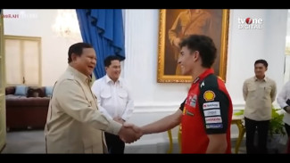 Prabowo Terima Marc Marquez di Istana Merdeka, Dorong Sport Tourism dan Generasi Pembalap Indonesia