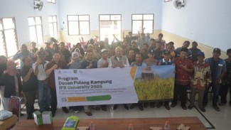 IPB University Dorong Desa Sempu Kediri Jadi Desa Daulat Pangan