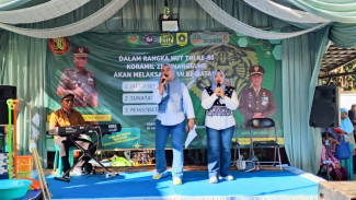 Jalan Santai HUT TNI ke-80, Koramil 2117 Nanggung Gelar Sunatan Massal dan Pengobatan Gratis