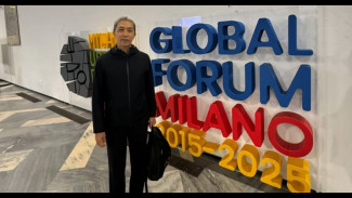 Wali Kota Bogor Hadiri Global Forum Urban Food Policy Pact 2025 di Milan