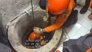 Detik-detik Evakuasi Jasad Korban Wanita Tewas di Dalam Sumur Gali