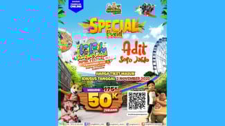 Bertualang Seru Bersama Adit Sopo Jarwo di Jungleland Sentul, Tiket Cuma Rp 50 Ribu!