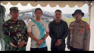 Tenda Panggung Gunungsindur Expo 2025 Roboh Diterjang Angin Kencang