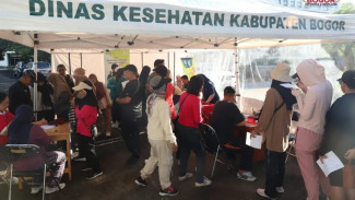 Dinkes Bogor Gelar Pemeriksaan Kesehatan Gratis di Car Free Day Tegar Beriman