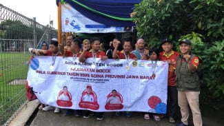 Tim Bocce SOIna Kabupaten Bogor Lampaui Target Medali