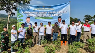Bersemangat Hijaukan Hulu, Pertamina Gandeng KLH untuk Tanam Pohon Produktif di Bogor