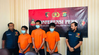 Polsek Bojong Gede Ungkap Tiga Pelaku Pembunuhan Sadis, Dibekuk Kurang dari 24 Jam