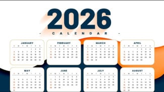 Catat! Tanggal Merah dan Libur Nasional 2026 : Ada 17 Hari Libur dan 8 Cuti Bersama