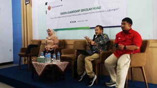 Pemuda Muhammadiyah Kota Bogor Ajak Siswa SMP IT Al Bunyan Jadi Green Leader Masa Depan